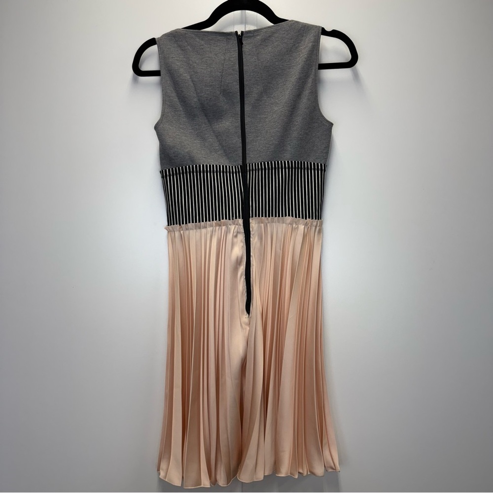 Cedric Charlier Designer Mixed Patterned Pleated … - image 7